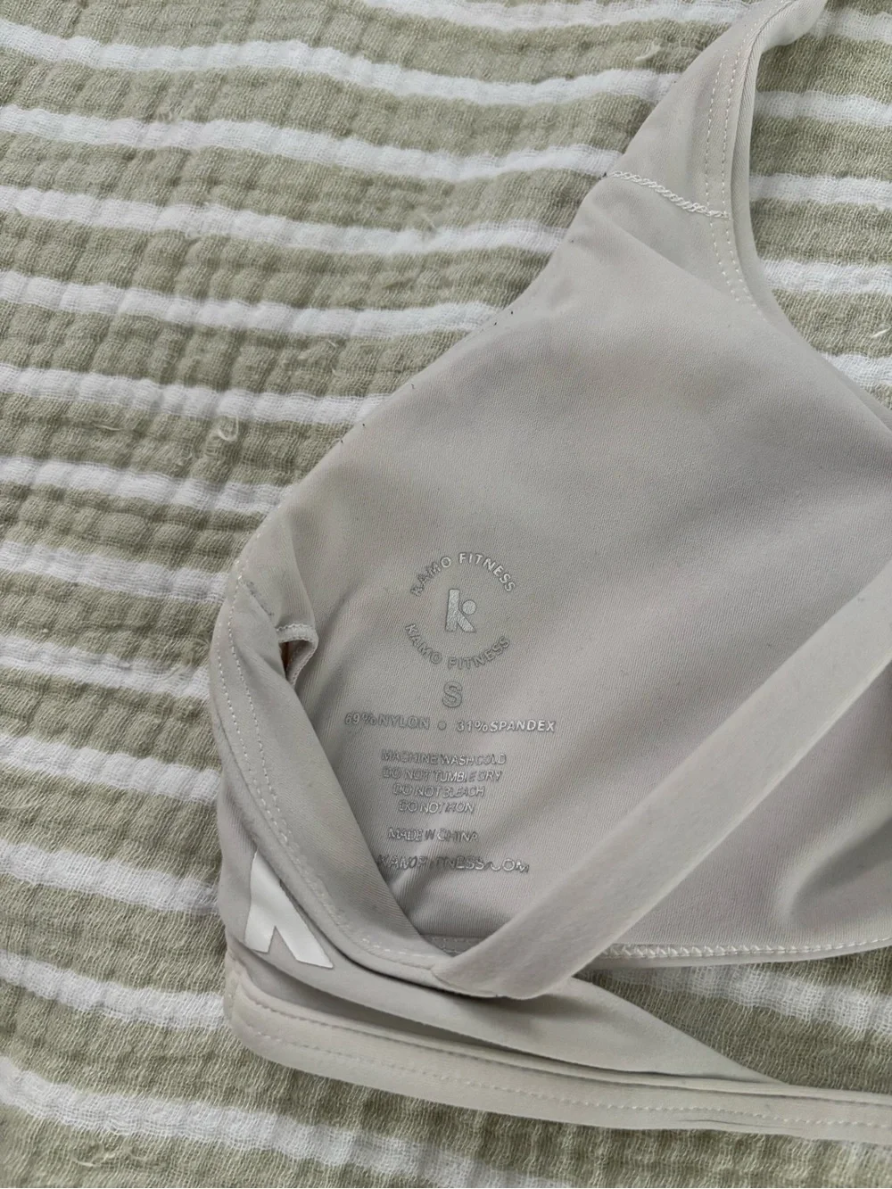 Kamo Fitness Sienna Sports Bra - White